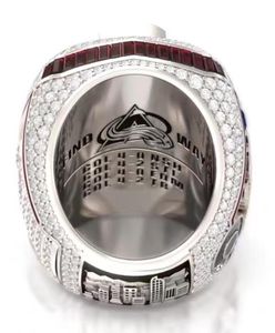 Nieuwe stijl 2022 Colorado Championship Ring met Collector's Display Case voor persoonlijke collectie