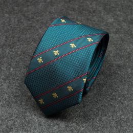 Nuevo estilo 2023 marca de moda hombres corbatas 100% seda Jacquard tejido clásico hecho a mano corbata para hombres boda Casual y corbata de negocios 661