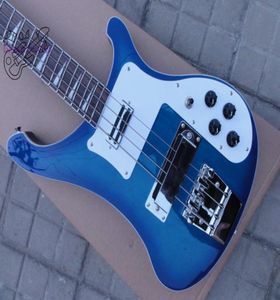 Nuevo estilo azul 4 cuerdas 4003 Basco eléctrico Nuevo llegada Guitarras enteras Top Musical Instruments3980648