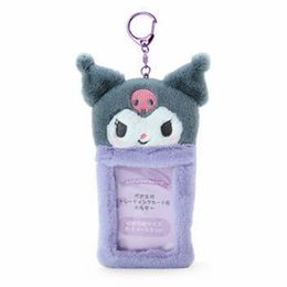 Nouveau style dessin animé Kuromi sac pendentif cannelle étudiant porte-carte porte-clés pendentifs en peluche jouet carte ensemble Kawaii bande carte couverture cadeaux 221