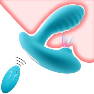 Nouveau Style Clitoris sucer vibrateur 2-en-1 gode G Spot Vaginal vibrant télécommande Clitoris ventouse masturbateurs jouets sexy