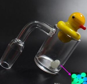 Nouveau Style Coloré Verre Cactus Canard Carb Cap Terp Perle Pour Quartz Banger Dôme Dab Outils Huile Rigs Bongs En Verre