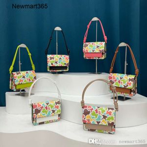 Nouveau style coloré sac à bandoulière concepteur imprimé de loisire touristique foule à la mode sac à corps cross-bobal 6 couleurs
