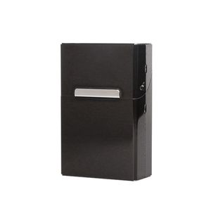 Nouveau Style Coloré Fumer En Alliage D'aluminium Étuis À Cigarettes Boîte De Rangement Exclusif Magnétique Flip Cover Ouverture Logement Étanche À L'humidité Joint Stash Case