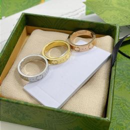 Neue Stil Paar Ring Persönlichkeit Einfach für Liebhaber Ringe Frau Geschenk Silber Überzogene Ring Schmuck Versorgung Oejdd