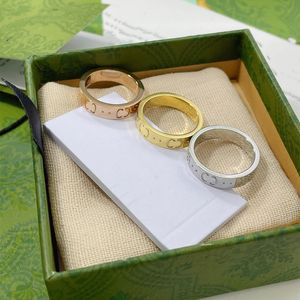 Nieuwe Stijl Paar Ring Persoonlijkheid Eenvoudig voor Minnaar Ringen Vrouw Gift Verzilverd Ring Sieraden Supply