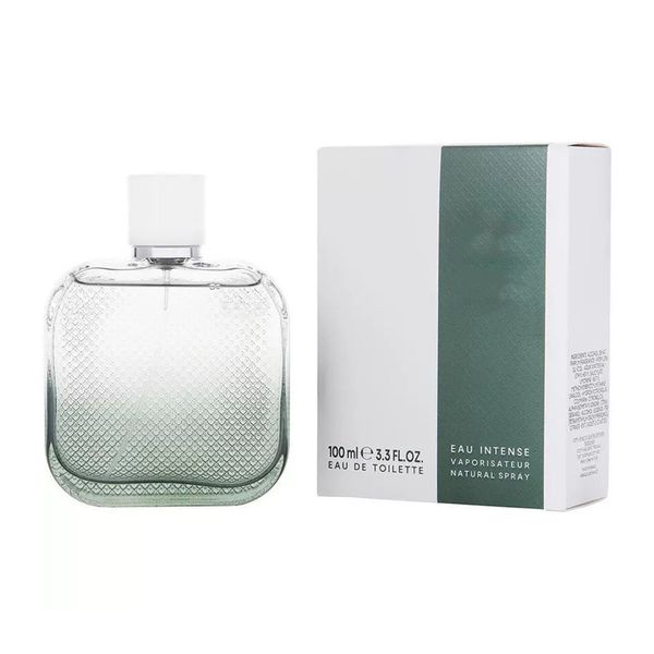 Nuevo estilo Crocodile Perfume Spray Agua dulce unisex Eau de L.12.12 Blanc Eau Fraiche 100 ml de olor de madera Blanc Pure intenso intenso enlazamiento de pulverización de pulverización