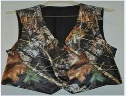 nieuwe stijl donkere jacht bruidegom vesten camo smoking vest donkere heren camo bruiloft vesten camouflage jacht vesten9029374