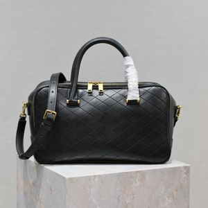 Sac à bagages de voyage de styliste de nouveau style, sac de luxe de luxe en cuir véritable de qualité miroir, sac de sport moyen pour femmes et hommes, sac à main de randonnée