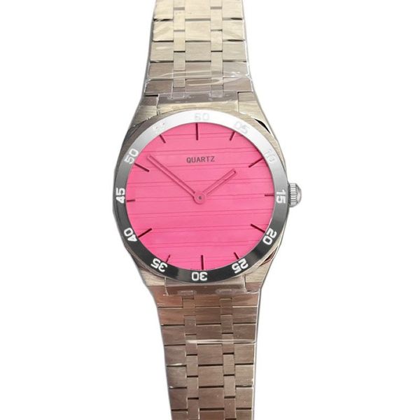 Les femmes de la mode New Style regardent 38 mm pour le mouvement de quartz pour hommes Mouvement en acier inoxydable Montre de luxe Dames Robe Desig300E