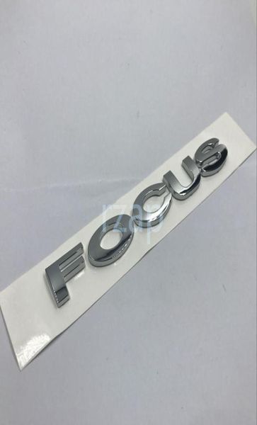 New Style Focus Lettring Logo Emblem pour focus Car Carreau arrière Badge Name Name Plate Sticker9840715