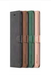 Nouveau style Forwenw Cois de portefeuille en cuir premium Flip Magnetic Cover with Card Slots Kickstand pour iPhone14 12 13 13pro 11 Pro Max H3403394