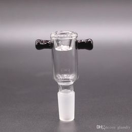 Nieuwe stijl glazen kom met Honingraat Scherm Ronde asvanger voor bong Waterpijpen waterpijp 14mm 18mm