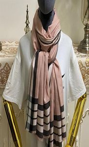 Nouveau style de bonne qualité 100 matériau en cachemire mince et rose doux foulards longs pour les femmes taille 205cm 92cm1508409