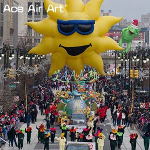 Nouveau style suspendu soleil gonflable beau dessin animé modèle choses naturelles pour événement/promotion/activités décoration faite par Ace Air Art