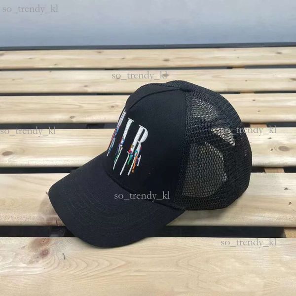 Nuevo estilo diseñador de sombrero Amirir Zapatos de pelota Men Mujeres Capilla de béisbol de lujo LOGTO DE MODA LOGO BORDEROY SUNHAT Outdoors Tide Street Tide Tamaño 89