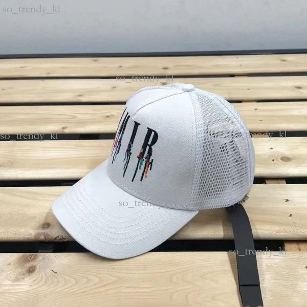 Nouveau style de chapeau de style Amirir chaussures Caps de balle hommes femmes Luxury Baseball Cap Lettre de mode Logo Broderie Sunhat Outdoors Street Tide Hat Taille réglable 103