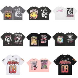 Nouveau style Hellstar T-shirts T-shirts de haute qualité pour hommes Chemises de créateurs pour vêtements d'été Mode Couples Coton Tee Casual Femmes Hommes T-shirts à manches courtes Xr4