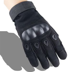 Nouveau Style Haute Qualité Pas Cher En Plein Air Sport Armée Tactique Combat Formation Devoir De Protection Plein Doigt Gants290L