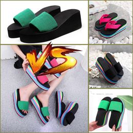 Nieuwe stijl hoogwaardige GAI Designer Sandalen Slippers Summer Men Women schoenen gevormd veelkleurige schoenen maat 35-43