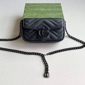 Nuevo estilo de alta calidad de diseñador de lujo marca bolso de hombro para mujer Mini Macaron Diseñador de Bolsos Cartera 476433 bolsa