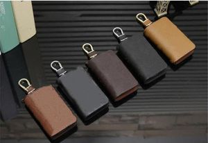 Nuevo estilo LLAVE Carteras Llavero de coche Mini billetera Diseñador Moda Mujer Hombre Titular de la tarjeta de crédito Monedero Bolso Encanto Viene con caja