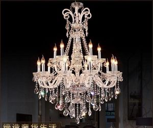 Nieuwe Stijl LED Kristallen Kroonluchter Verlichtingsarmatuur Luxe Grote Kristallen Lustres de cristal Woonkamer kroonluchter 5491104