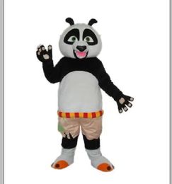 Nouveau style Costumes de mascotte Usine vente directe étrange kongfu panda poupée Costume de mascotte adulte Halloween fête d'anniversaire dessin animé vêtements
