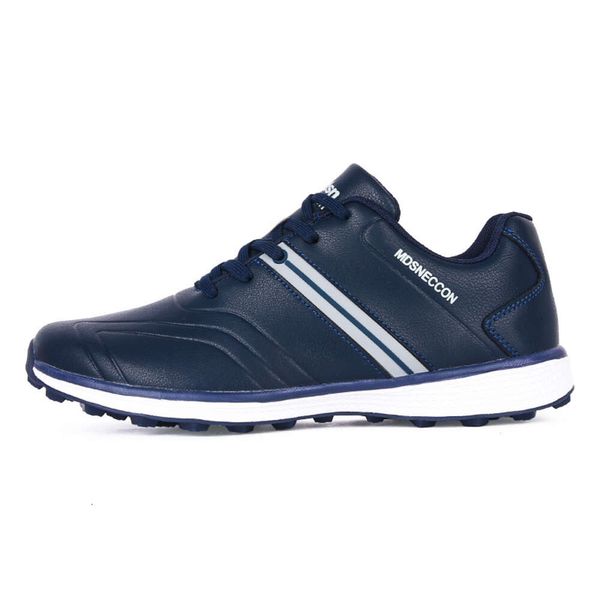 Nuevo estilo zapatos de golf transpirables para hombres hombre anti-slip tacos de entrenamiento grande 39-47