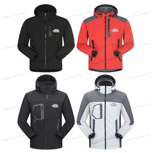 Venta al por mayor Diseñador Northern Face Hombres Chaqueta impermeable y transpirable Abrigos deportivos al aire libre Mujeres Esquí Senderismo A prueba de viento Invierno Outwear Soft Shell Face Jacket