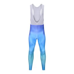 New Style Mens Dry Breathable Cycling Bib Pant avec un pantalon d'équipe de vélo Riding Womens Long Pantal