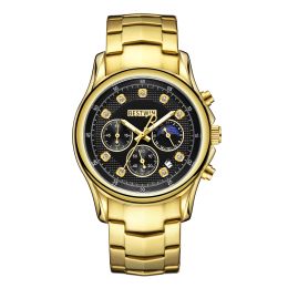 Nuevo estilo, relojes para hombre de primeras marcas, reloj de lujo famoso para hombre, reloj de pulsera de cuarzo militar con cronógrafo informal a la moda