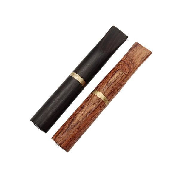 Nuovo stile legno naturale fumo preroll sigaretta portasigari portatile rimovibile filtro innovativo pipette bocchino punte in legno tubo