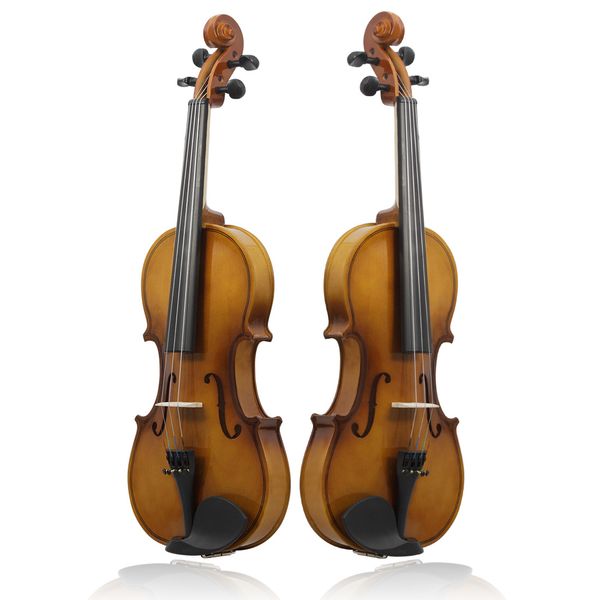 Violon 4/4 en plastique antique, nouveau style, matériau finement poli, haute qualité, professionnel pour débutant, avec boîte