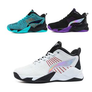 Nouveau style chaussures de basket-ball réfléchissantes hommes femmes baskets de plein air mode sport formateurs pour les jeunes