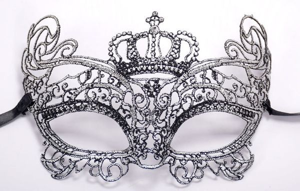 Masque de princesse en dentelle Sexy, nouveau Style, demi-visage en dentelle, jolies décorations de mascarade vénitienne pour fête de danse, spectacle de bal