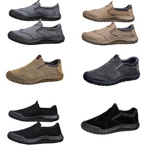 Nouveau style, Spring One Foot's Foot Lazy confortable Chaussures de protection du travail respirant, tendance des hommes, semelles souples, sports et chaussures de loisirs Man 41 812