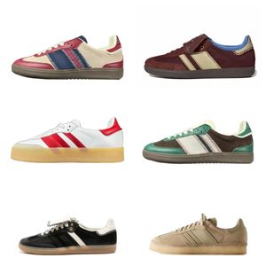 Nieuwe stijl zomer og casual schoenen voor mannen dames trainers cloud witte kern zwarte bonners coll egiate groene gom mode flat sport sneakers mmj mmj