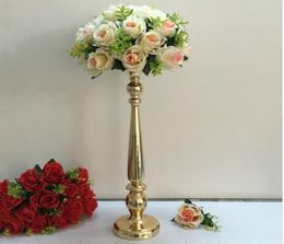Nieuwe stijl Tall Candle Holders Candle Stand Wedding Tafel Middelpunt Event Road Lead Flower Rack Diy Home Decoration 001018741974