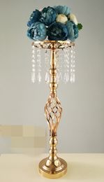 Nouveau style mariage acrylique cristal bougeoir fleur boule centres de table acrylique présentoir best01112