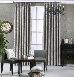 Nieuwe Stijl Windows Gordijn Voor Woonkamer Slaapkamer El Goud Chenille Jacquard Bloemen Gordijnen Verduisterende Raam Gordijnen Custom Made F7666872