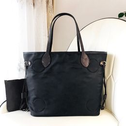 Nouveau style hiver sac fourre-tout en coton 2 pièces sacs à main femme jamais fourre-tout sac fourre-tout de luxe complet sac de shopping de broderie de lettre matelassée de haute qualité sac de maman