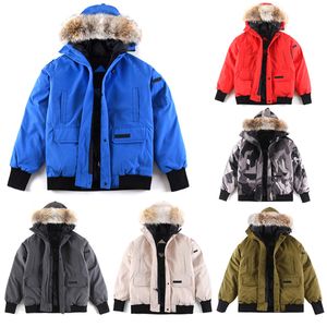 Nouveau style veste d'hiver hommes loisirs Parka Manteau canard blanc manteaux d'extérieur Canada coupe-vent veste à capuche garder au chaud doudoune Manteau mode classique Manteau XS-2XL