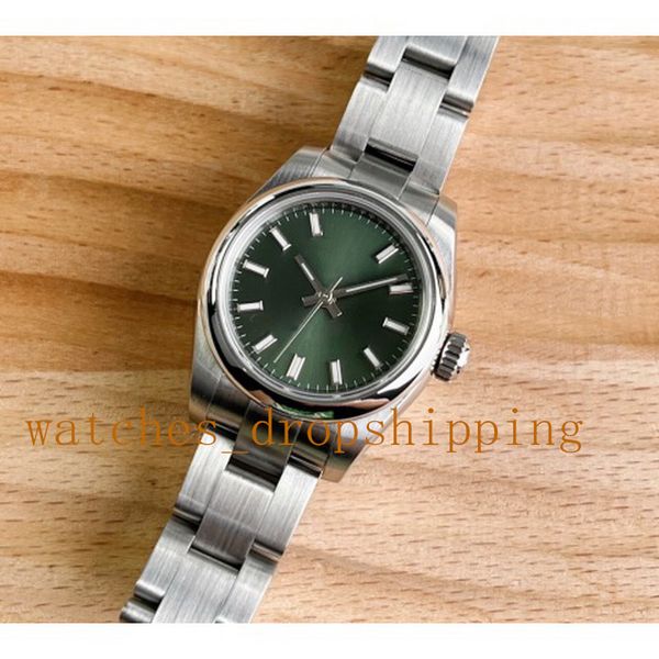 Nouveau style montre pour femme V5 datejust 28mm automatique mécanique lisse lunette en acier inoxydable Oyster femelle lumineux réel photo montres-bracelets