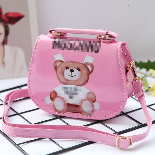 Nouveaux Styles Enfants Designer Sacs À Main Imprimer Designer Mini Sac À Main Sacs À Bandoulière Bébé Adolescent Enfants Filles PU Messenger Or Chaîne Sacs