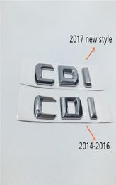 Nouveau style pour Mercedes Benz CDI AMG 4 Matic Car Letters de coffre arrière Badge Emblem Stickers2770175
