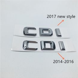 Nuovo styling per Mercedes Benz CDI AMG 4 Matic Car Rear Trunk Lettere Badge Emblem Stickers2908