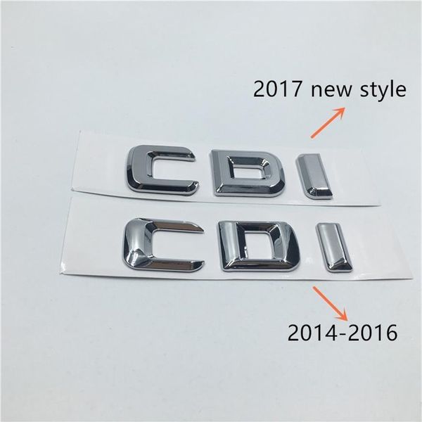 Nuevo estilo para Mercedes Benz CDI AMG 4 Matic Car Rear Trunk Letters Badge Emblem Stickers2908