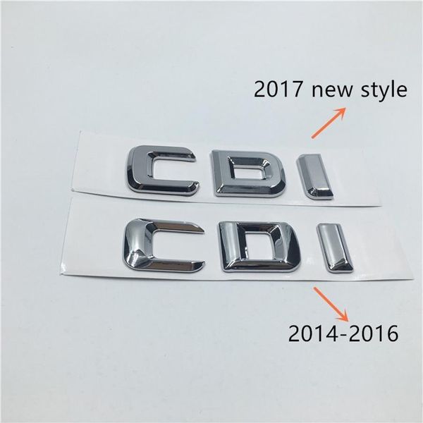 Nuevo estilo para Mercedes Benz CDI AMG 4 Matic Car Rear Trunk Letters Badge Emblem Stickers281T