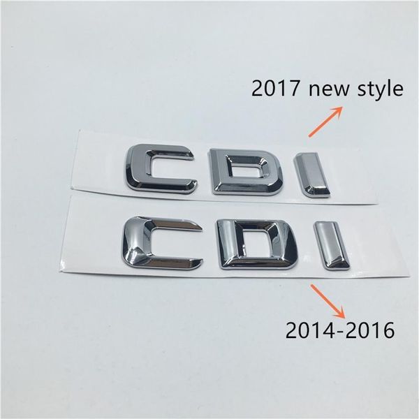 Nuevo estilo para Mercedes Benz CDI AMG 4 Matic Car Rear Trunk Letters Badge Emblem Stickers2924
